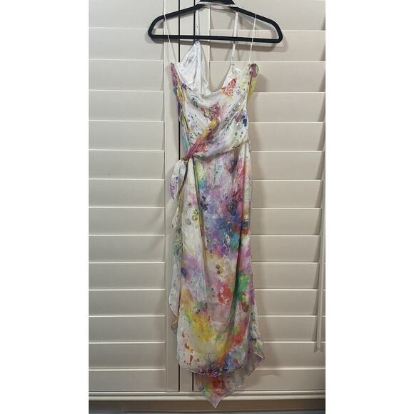 Ralph Lauren Collection Day Dress Silk Embroidered Floral Sequin Cocktail 4 $4k - Picture 9 of 16